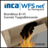 INCA WFS net Takfot - aktiverad vid brand