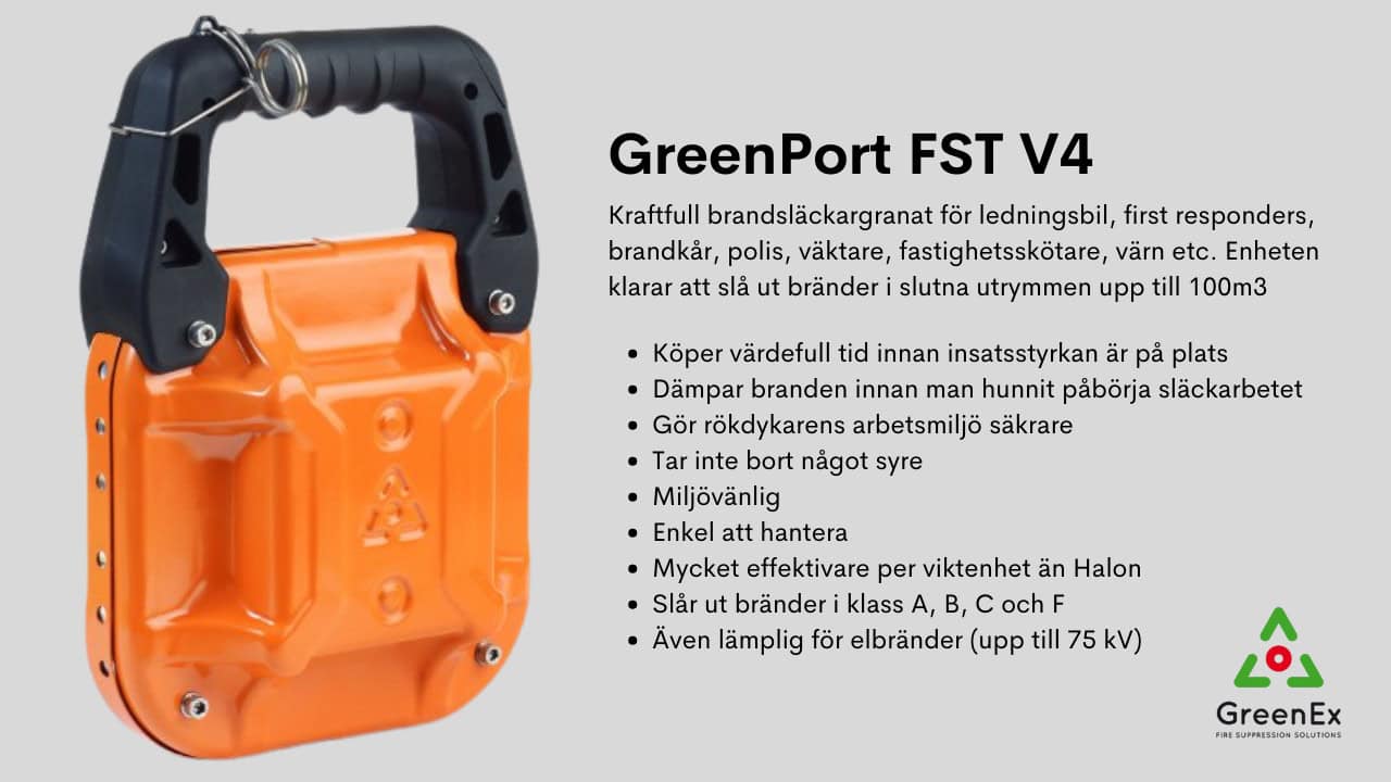 GreenPort FST V4 Arosolgranat - Bild 4