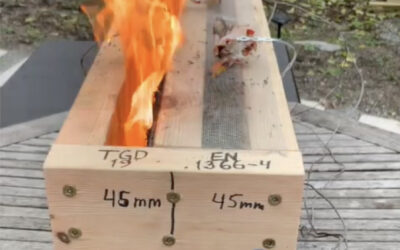 Empirisk brandprovning visar skillnader i brandprestanda – robust brandskydd från första sekunden